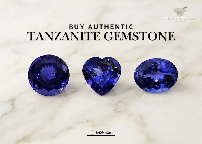 Buy Authentic Tanzanite Gemstone: Fine Colour Gems
