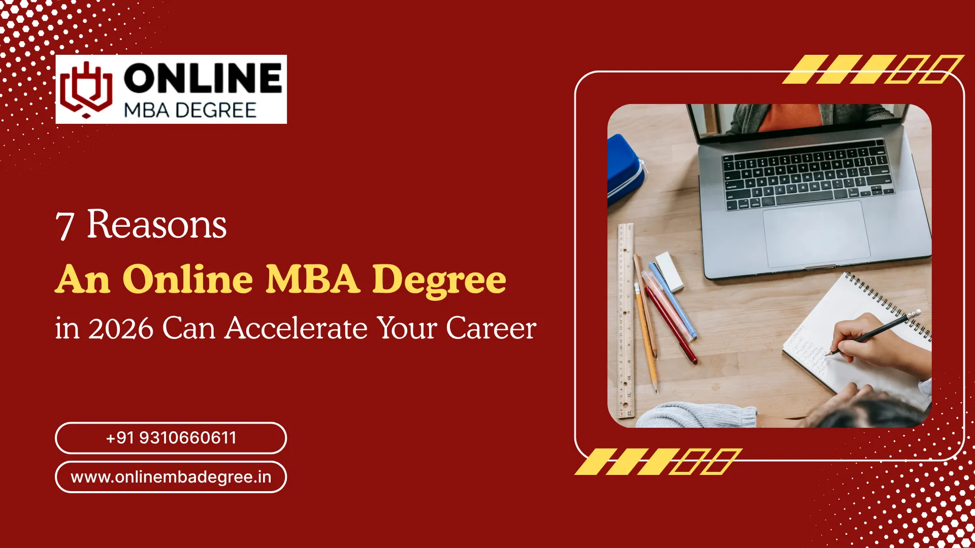 7 Reasons an Online MBA Degree in 2026 Can Accelerate Your Career