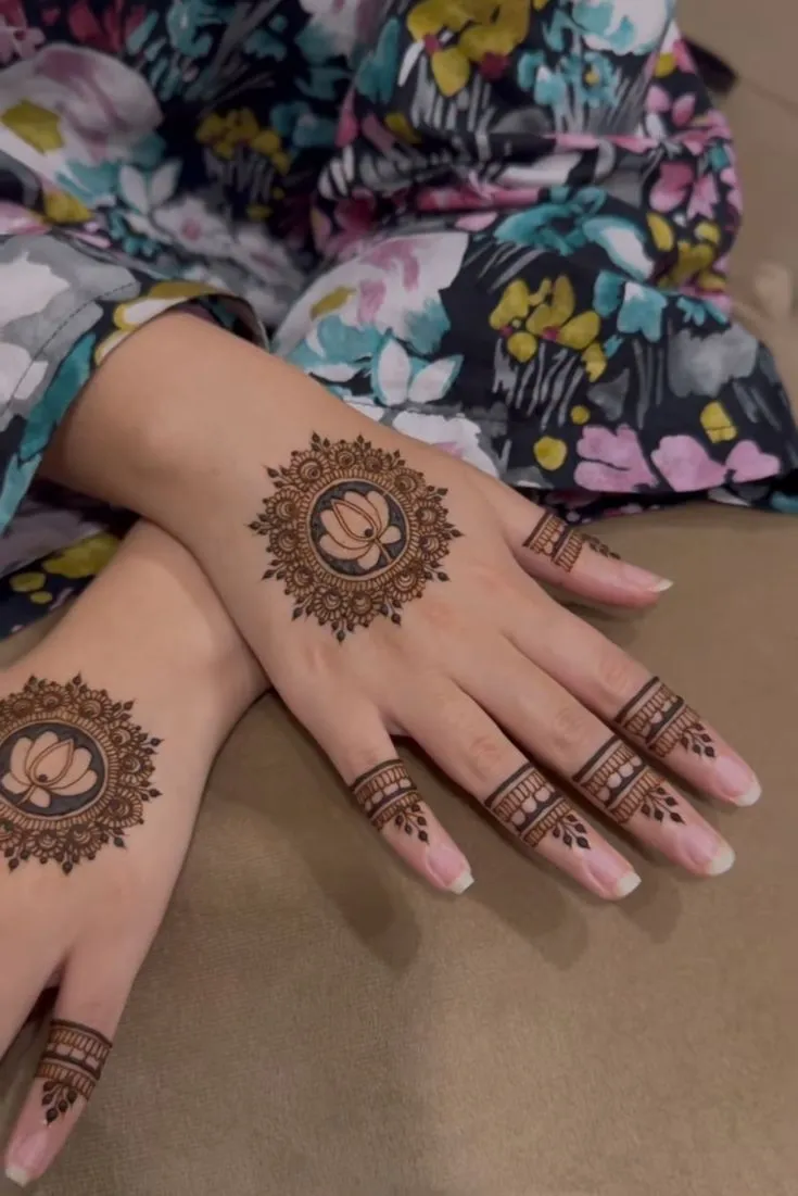 25 Stunning Lotus Mehndi Designs for Every Bride and Wedding Event
