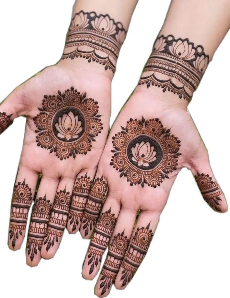 25 Stunning Lotus Mehndi Designs for Every Bride and Wedding Event