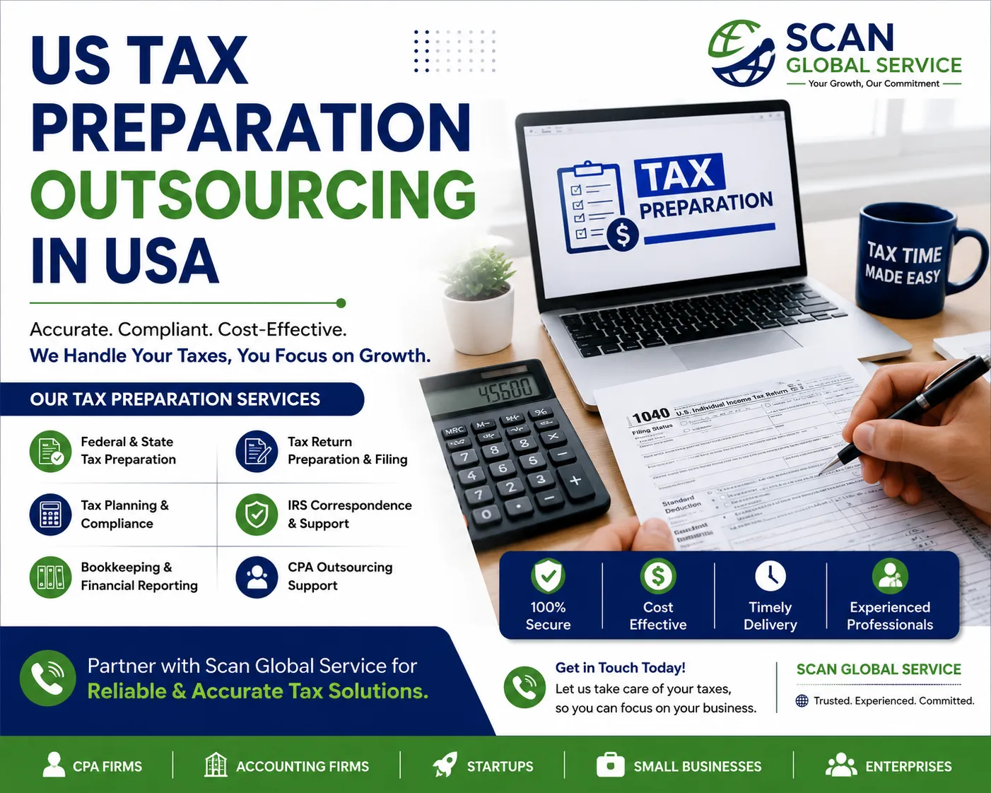 US Tax Preparation Outsourcing in USA: Why More Firms Are Making the Switch