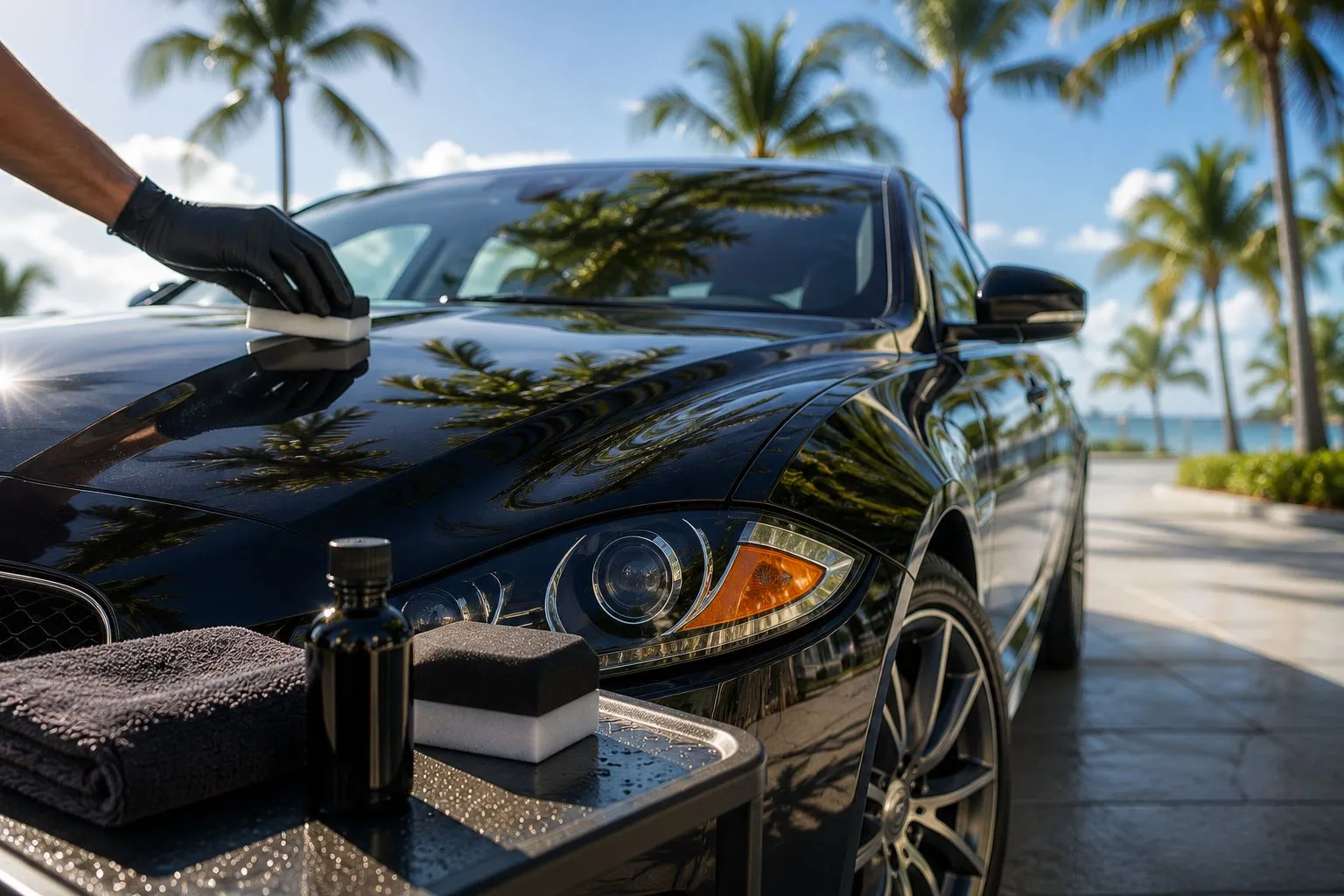 Why Ceramic Coating and Professional Car Detailing in Pompano Beach Are a Must During Florida's Summer