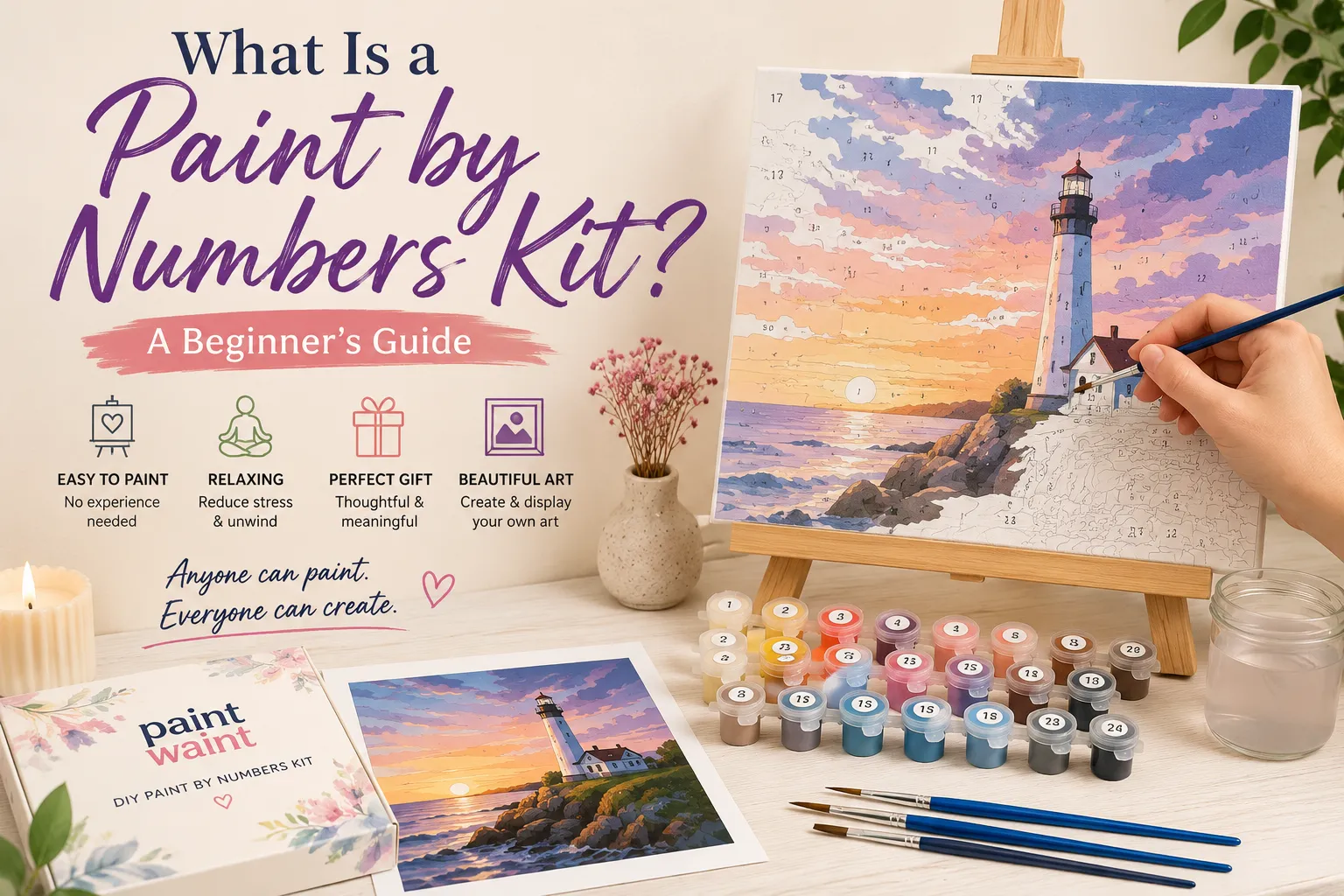 What Is a Paint by Numbers Kit? A Beginner's Guide