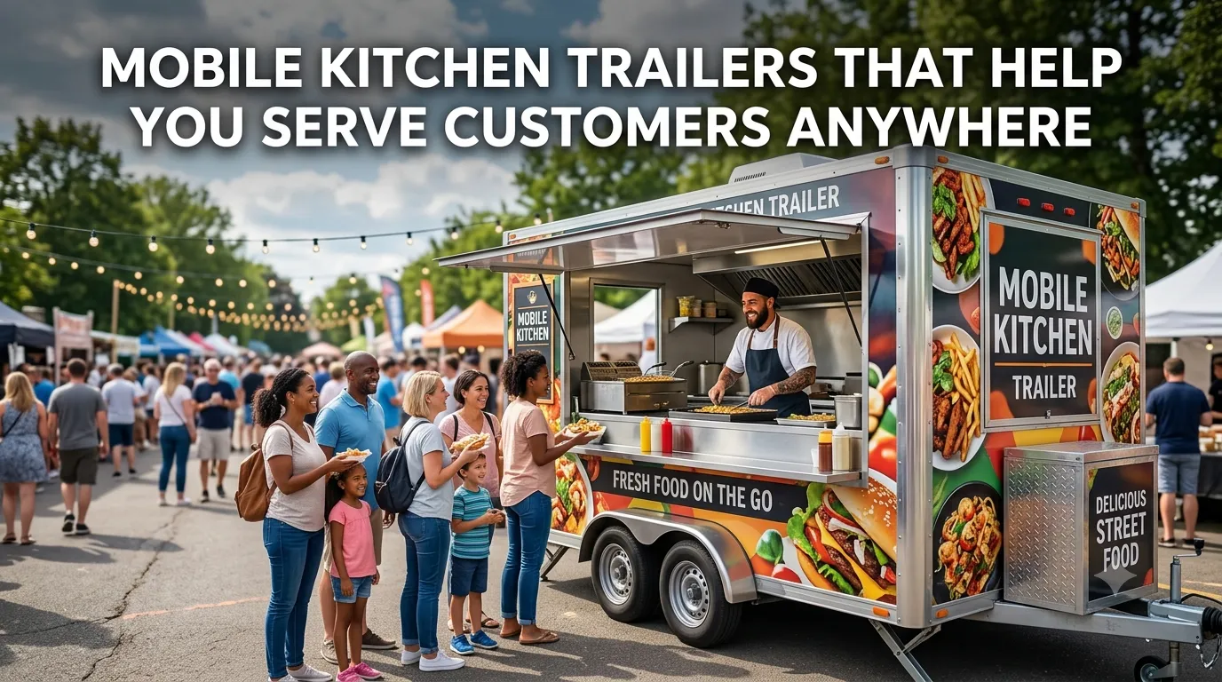 Mobile Kitchen Trailers That Help You Serve Customers Anywhere