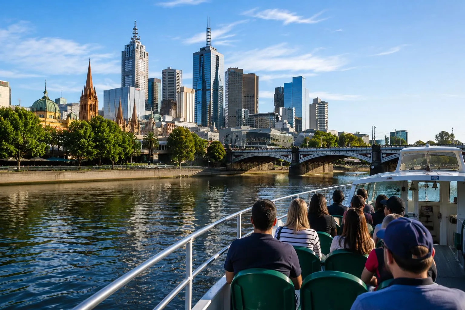 Melbourne's Quick Sightseeing River Cruise for City Highlights