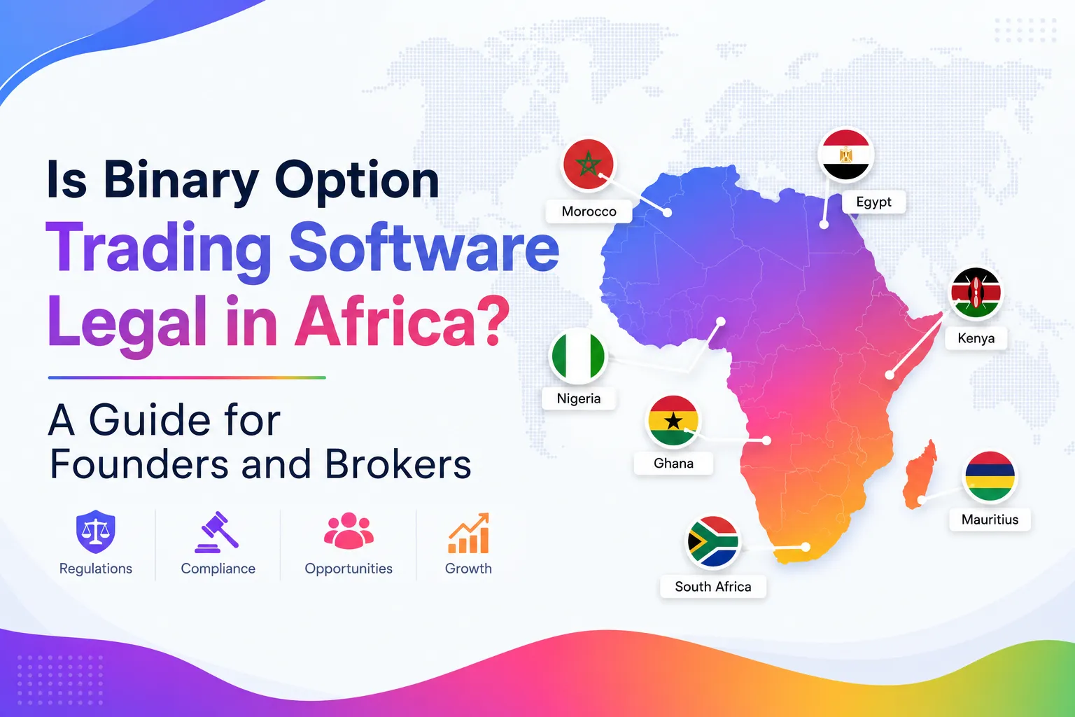 Is Binary Option Trading Software Legal in Africa? A Guide for Founders and Brokers