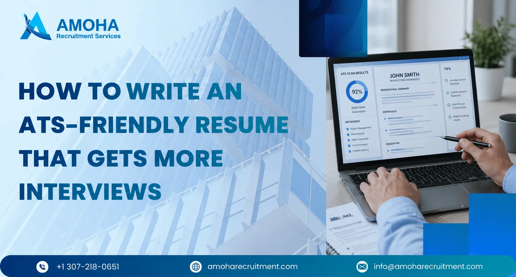 How to Write an ATS-Friendly Resume That Gets More Interviews