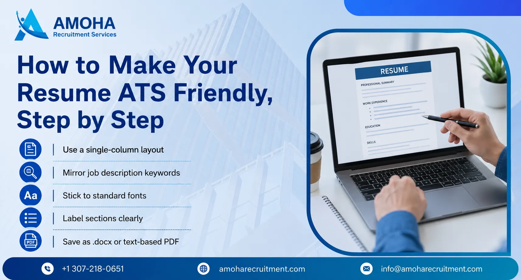 How to Write an ATS-Friendly Resume That Gets More Interviews