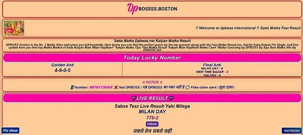 Satta Matka Old Result Chart: Complete History