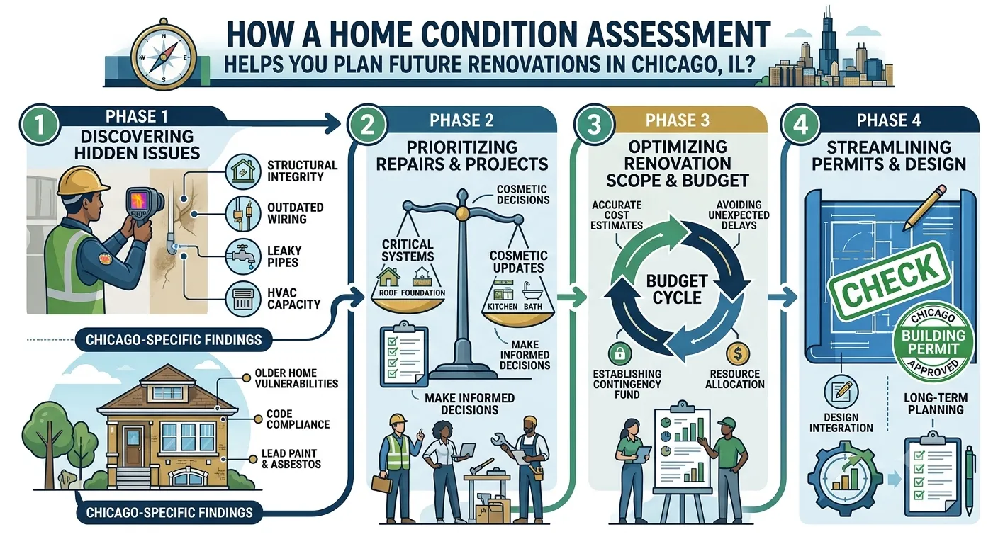 How Can a Home Condition Assessment Help You Plan Future Renovations in Chicago, IL?