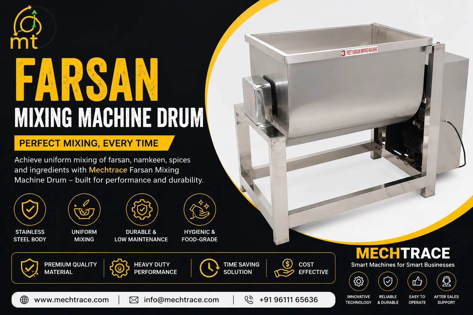Looking for the Best Farsan Mixing Machine Drum, Commercial Mixer Grinder 5 Ltrs, Dryer Machine Tilting & 5 Litre Commercial Mixer Grinder?