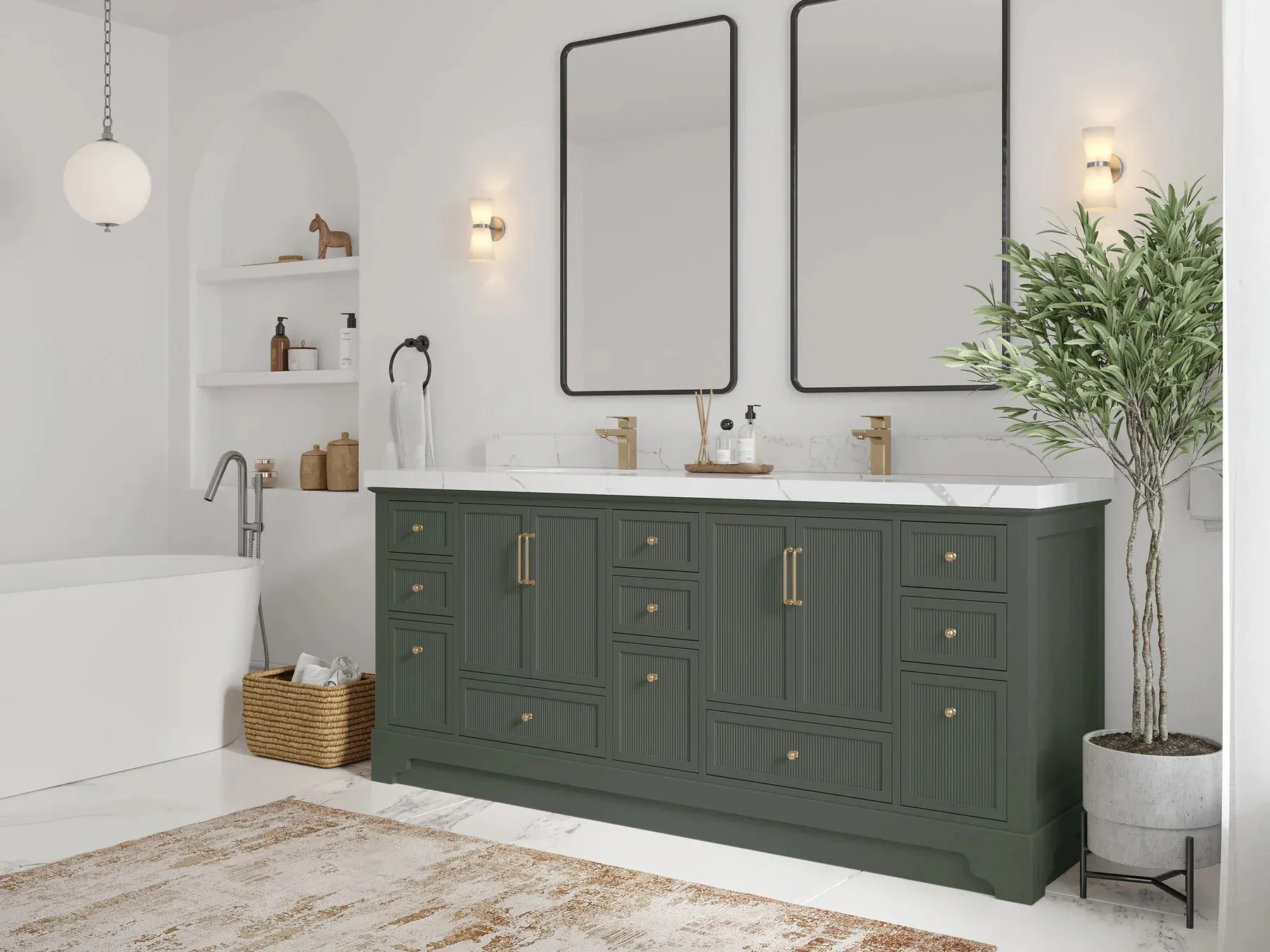 The Golden Rules of Double Sink Layouts: What is the Minimum Length You Need?