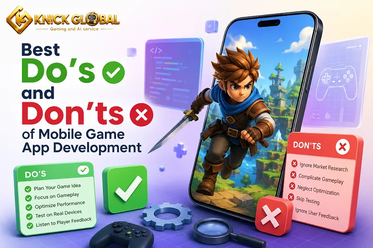 Best Do's and Don'ts of Mobile Game App Development