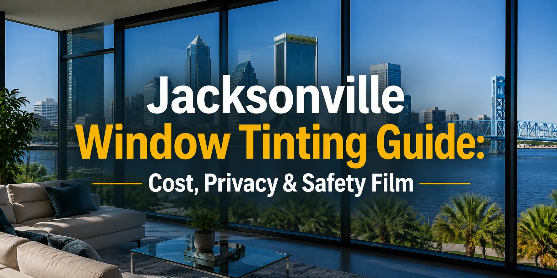 Jacksonville Window Tinting Guide: Cost, Privacy & Safety Film