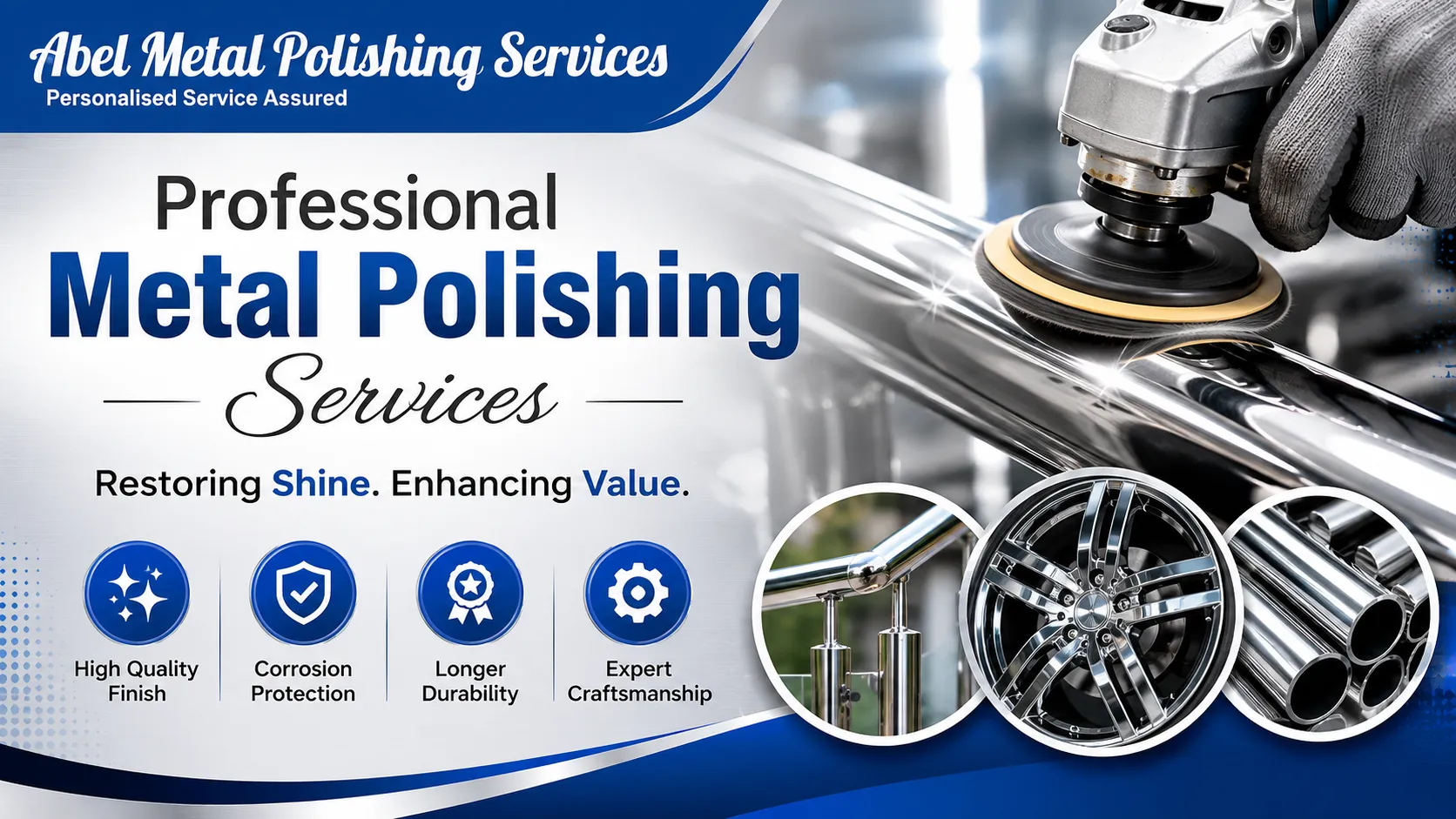 How Can the Best Metal Polishing Services Improve the Look and Life of Your Metal Items?