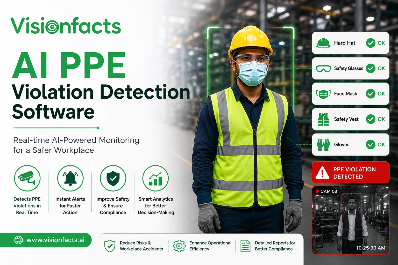 AI PPE Violation Detection System vs Manual PPE Inspections: Which Is Better?