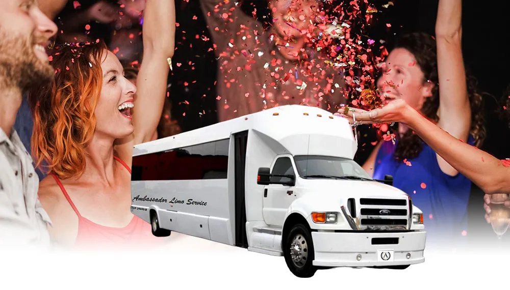 Sonoma Party Bus Rental for Weddings, Wine Tours & Events