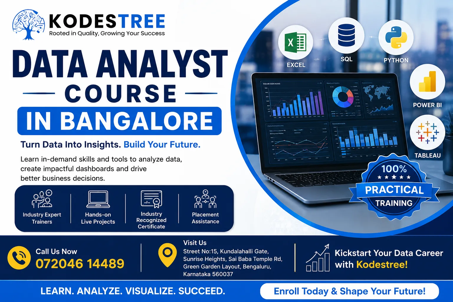 Data Analyst Course in Bangalore: Complete Guide for Beginners & Working Professionals (2026)