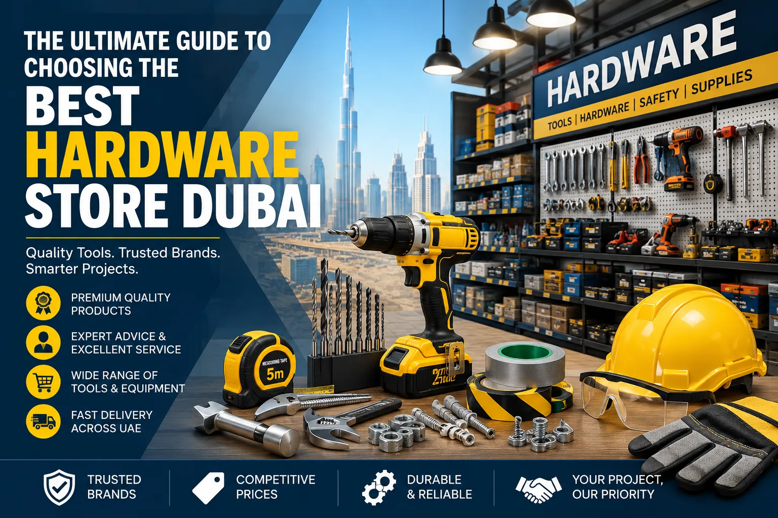 The Ultimate Guide to Choosing the Best Hardware Store Dubai