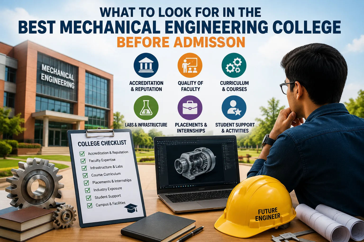 What to Look for in the Best Mechanical Engineering College Before Admission