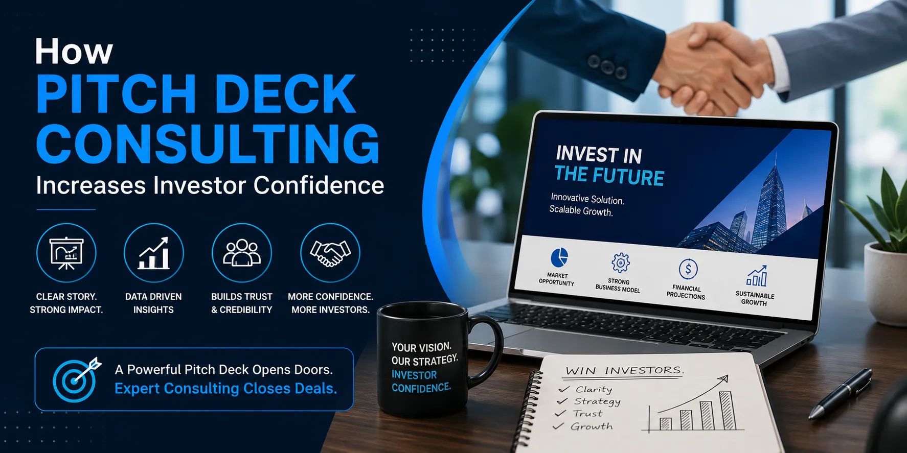How Pitch Deck Consulting Increases Investor Confidence