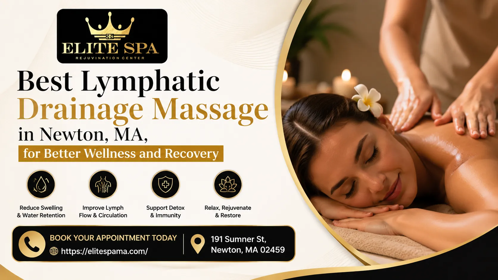 Best Lymphatic Drainage Massage in Newton, MA, for Better Wellness and Recovery