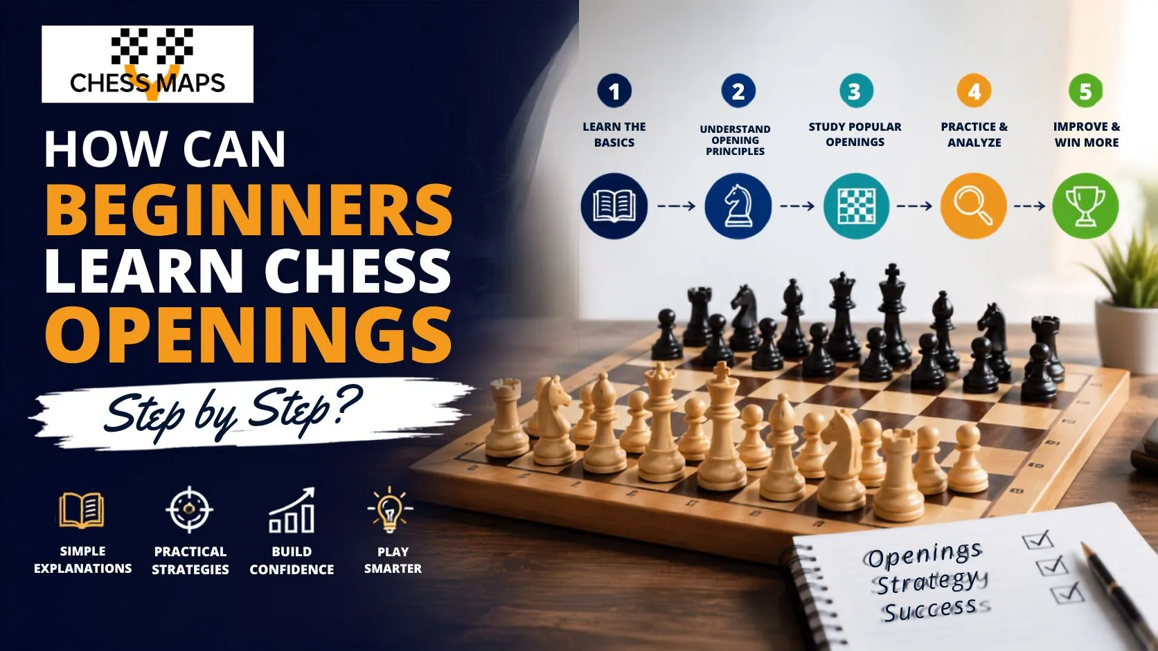 How Can Beginners Learn Chess Openings Step by Step?