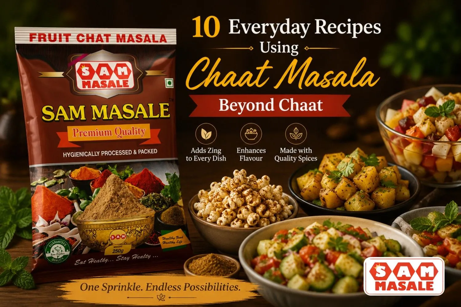10 Everyday Recipes Using Chaat Masala Beyond Chaat