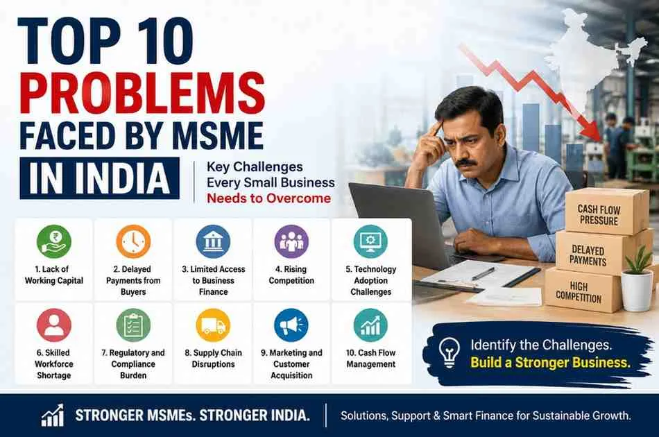 Top 10 Problems Faced by MSMEs in India