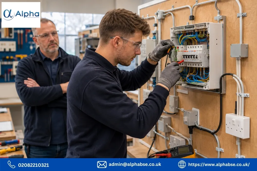 Electrical trainee wiring consumer unit