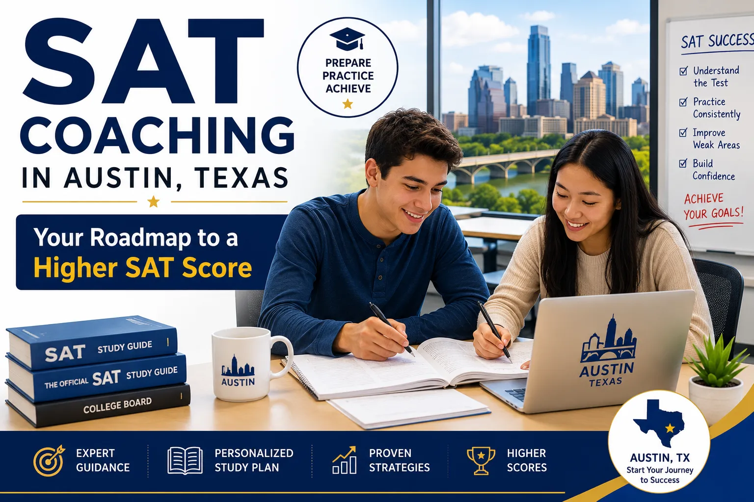 SAT Coaching in Austin, Texas: Your Roadmap to a Higher SAT Score