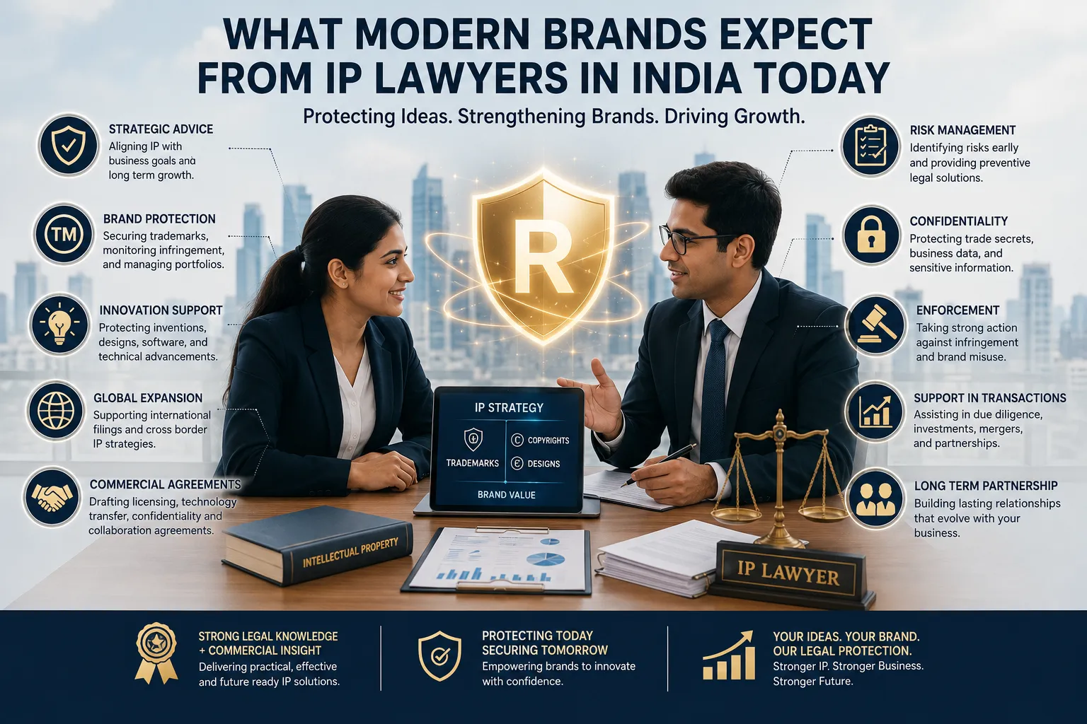 What Modern Brands Expect from IP Lawyers in India Today