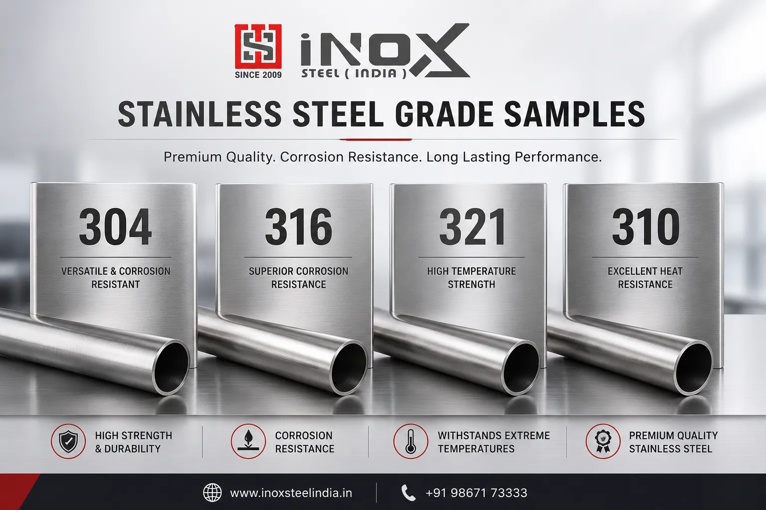 A Complete Guide to Stainless Steel Pipes: Types, Grades, Applications, and Benefits
