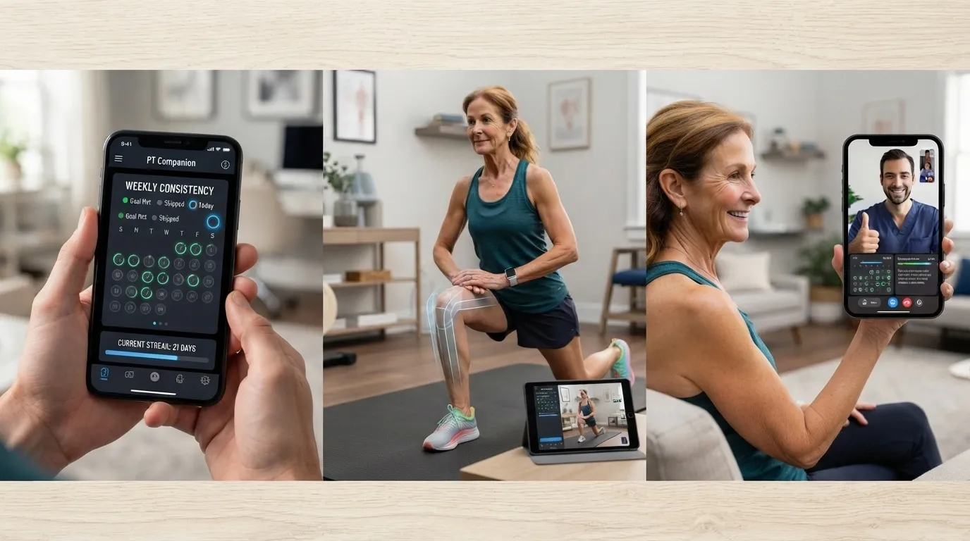 How A Physical Therapy App Helps Users Stay Consistent