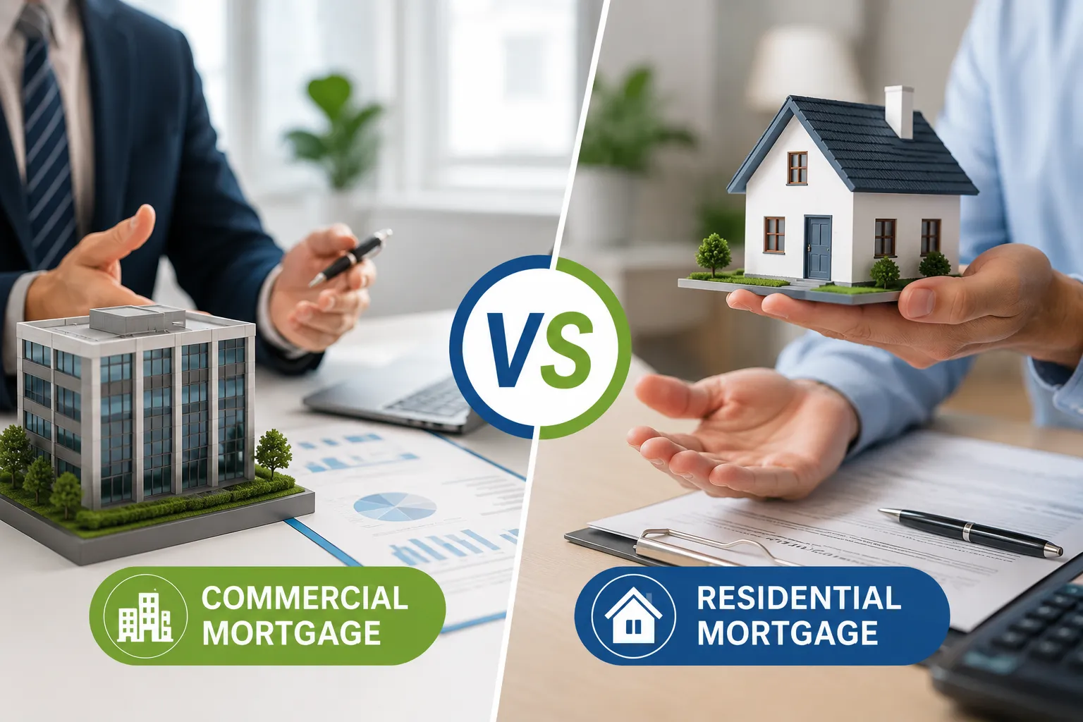 Commercial Vs Residential Mortgage: What's the Difference?