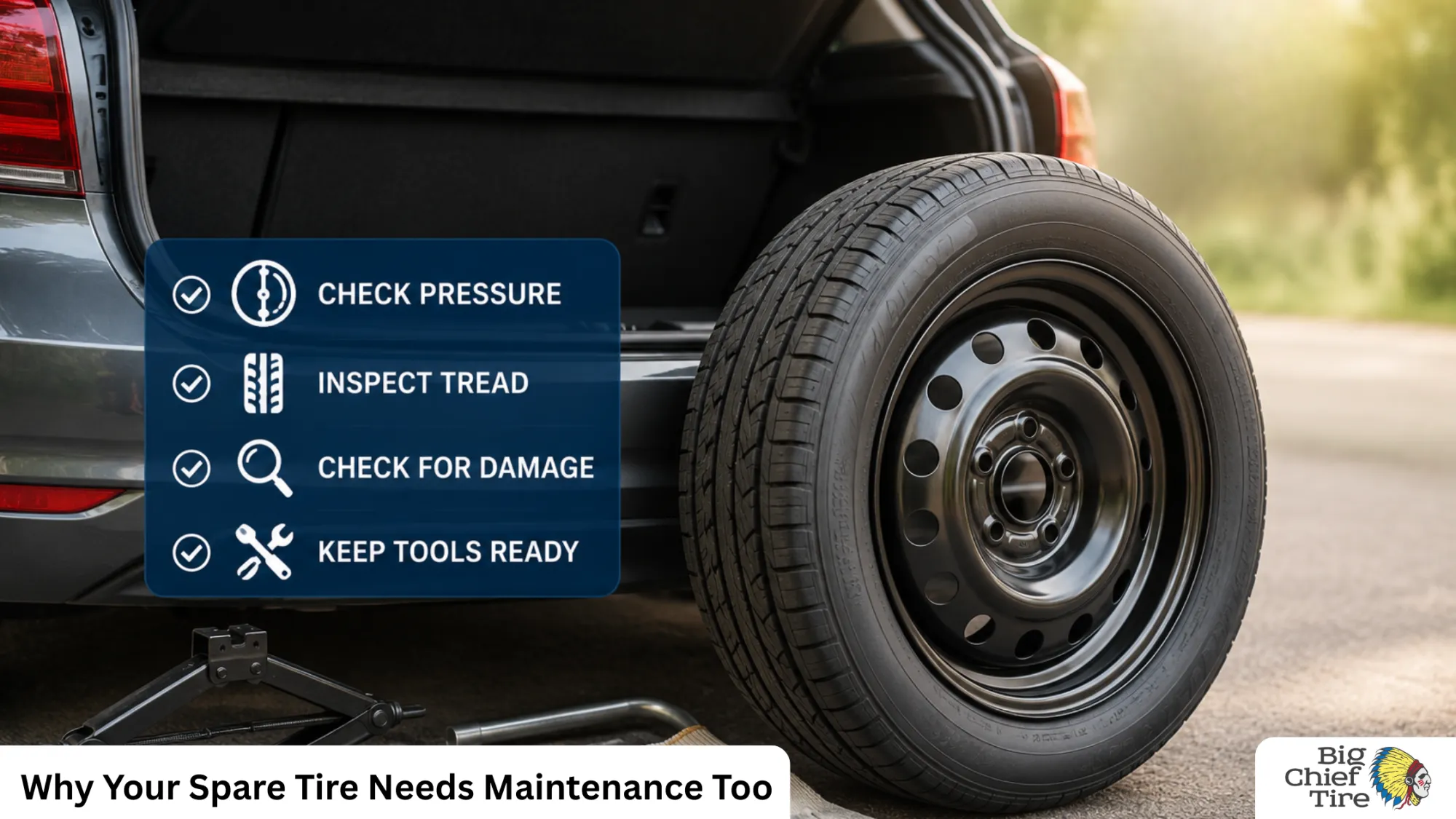 Why Your Spare Tire Needs Maintenance Too