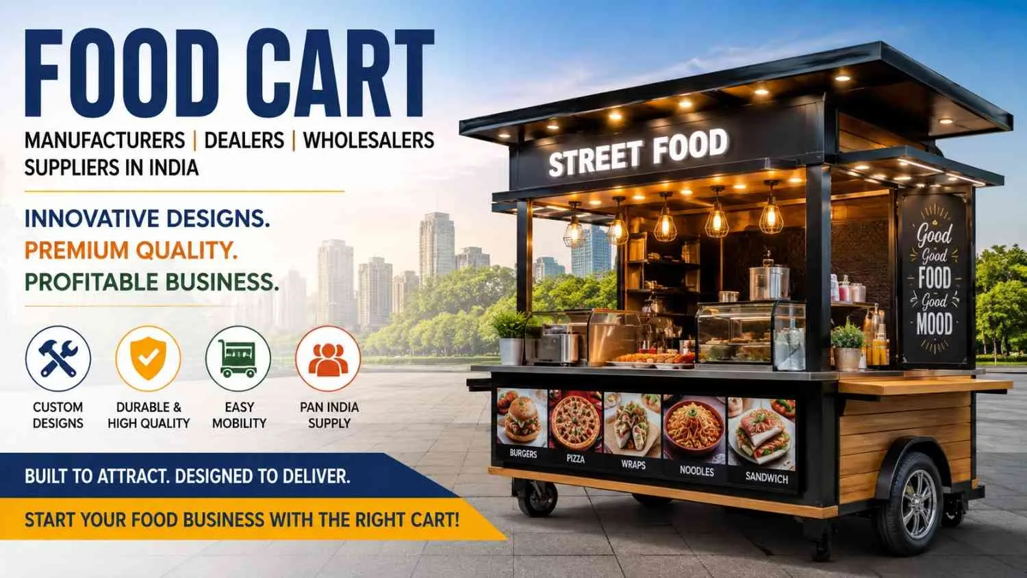 How to Choose the Right Food Cart for Your Street Food Business