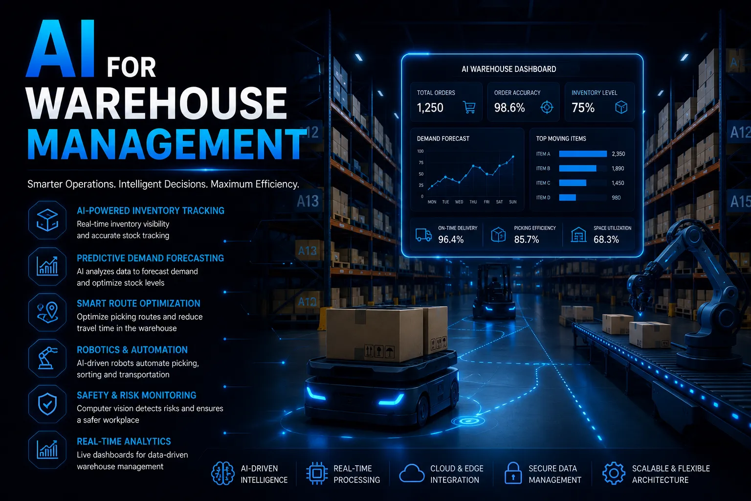 AI for Warehouse Management: How Intelligent Automation Is Transforming Modern Warehouses