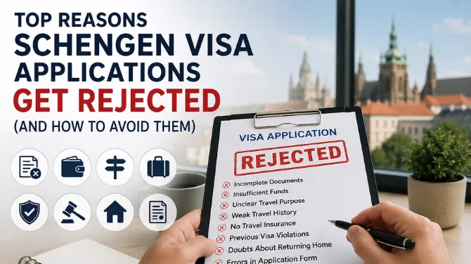 Top Reasons Schengen Visa Applications Get Rejected (And How to Avoid Them)
