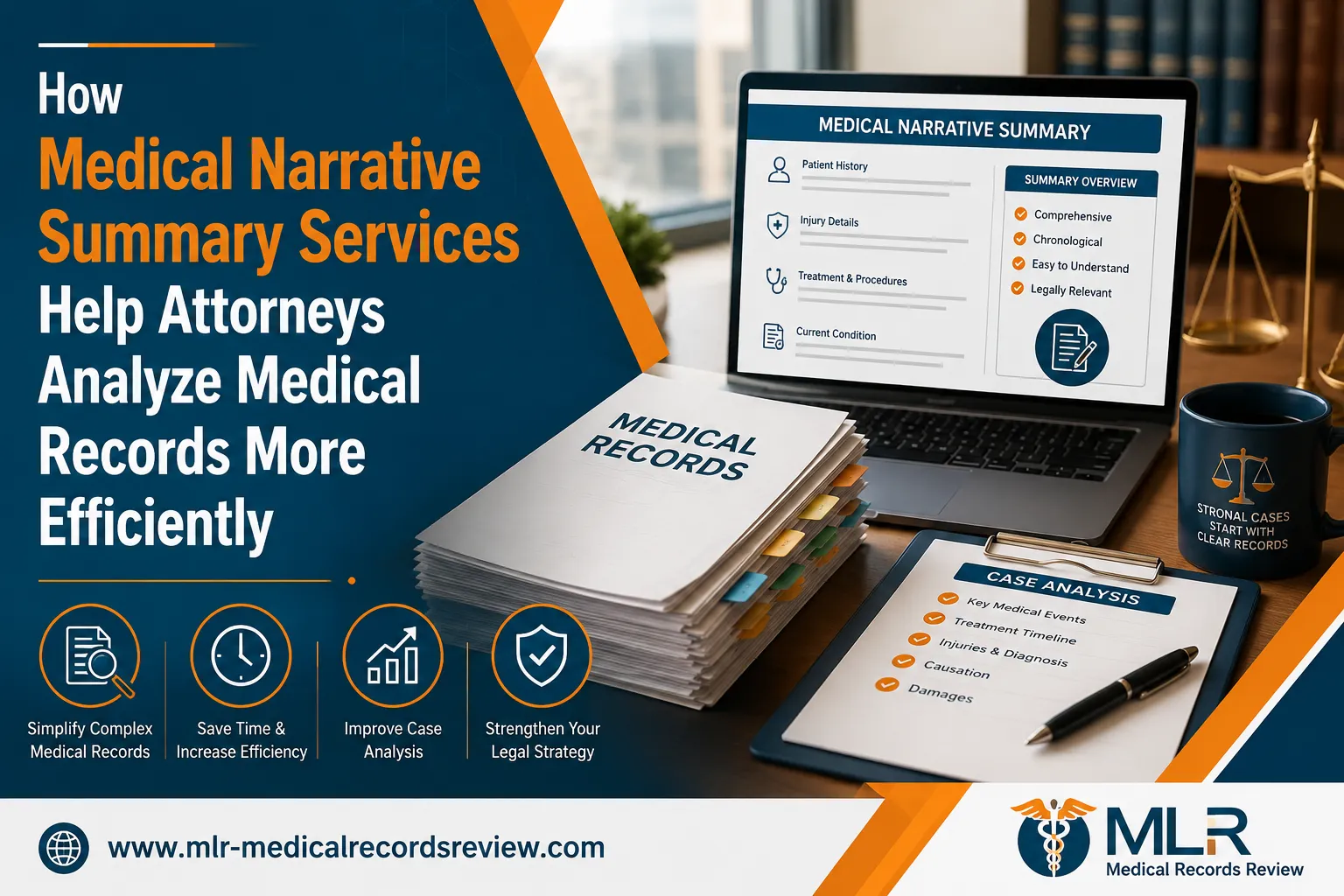 How Services for Medical Narrative Summaries Assist Lawyers in More Effective Medical Record Analysis