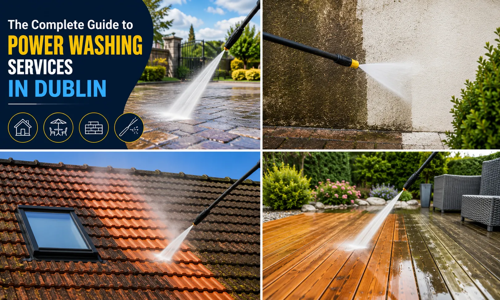 power washing Dublin