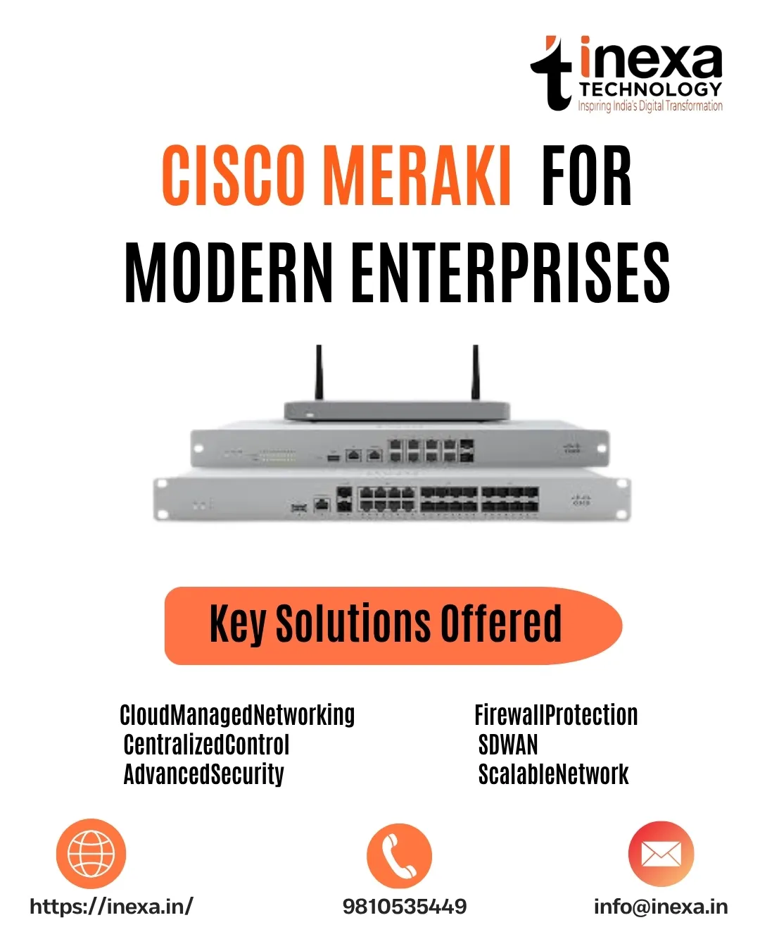 Simplify Network Management with Cisco Meraki Solutions | Inexa Technology