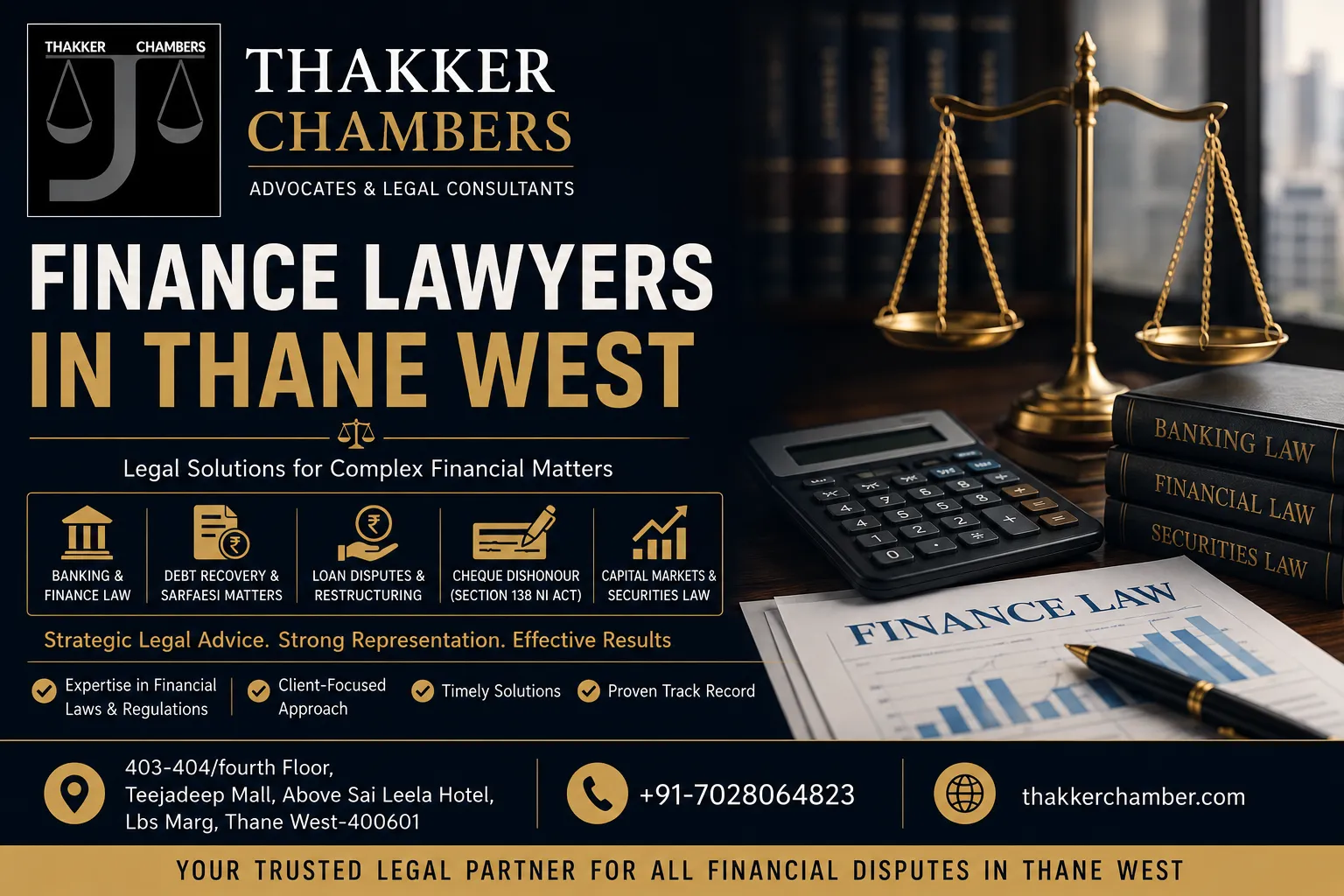 Finance Lawyers in Thane West: What Most People Get Wrong Before It's Too Late