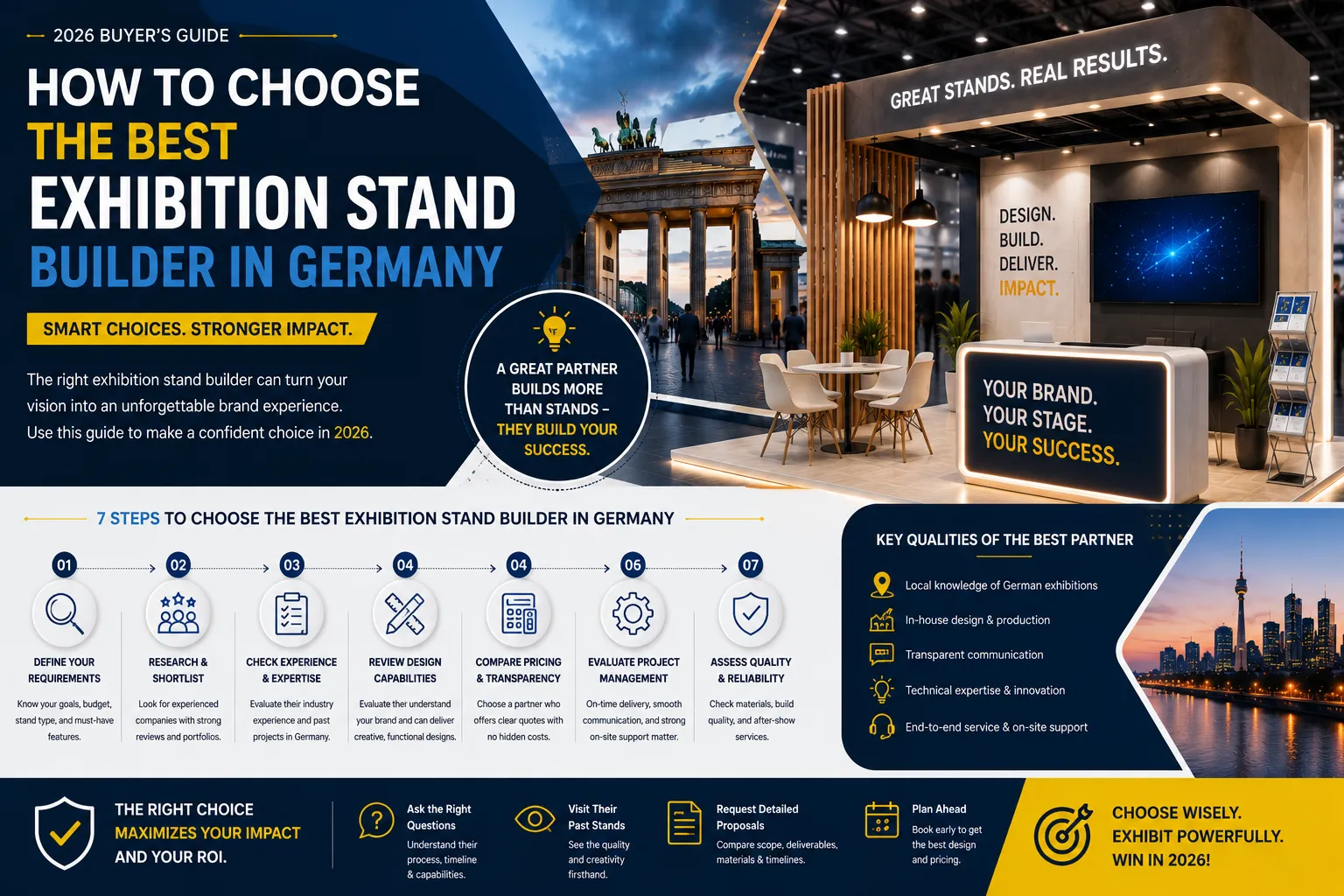 How to Choose the Best Exhibition Stand Builder in Germany (2026 Buyer's Guide)