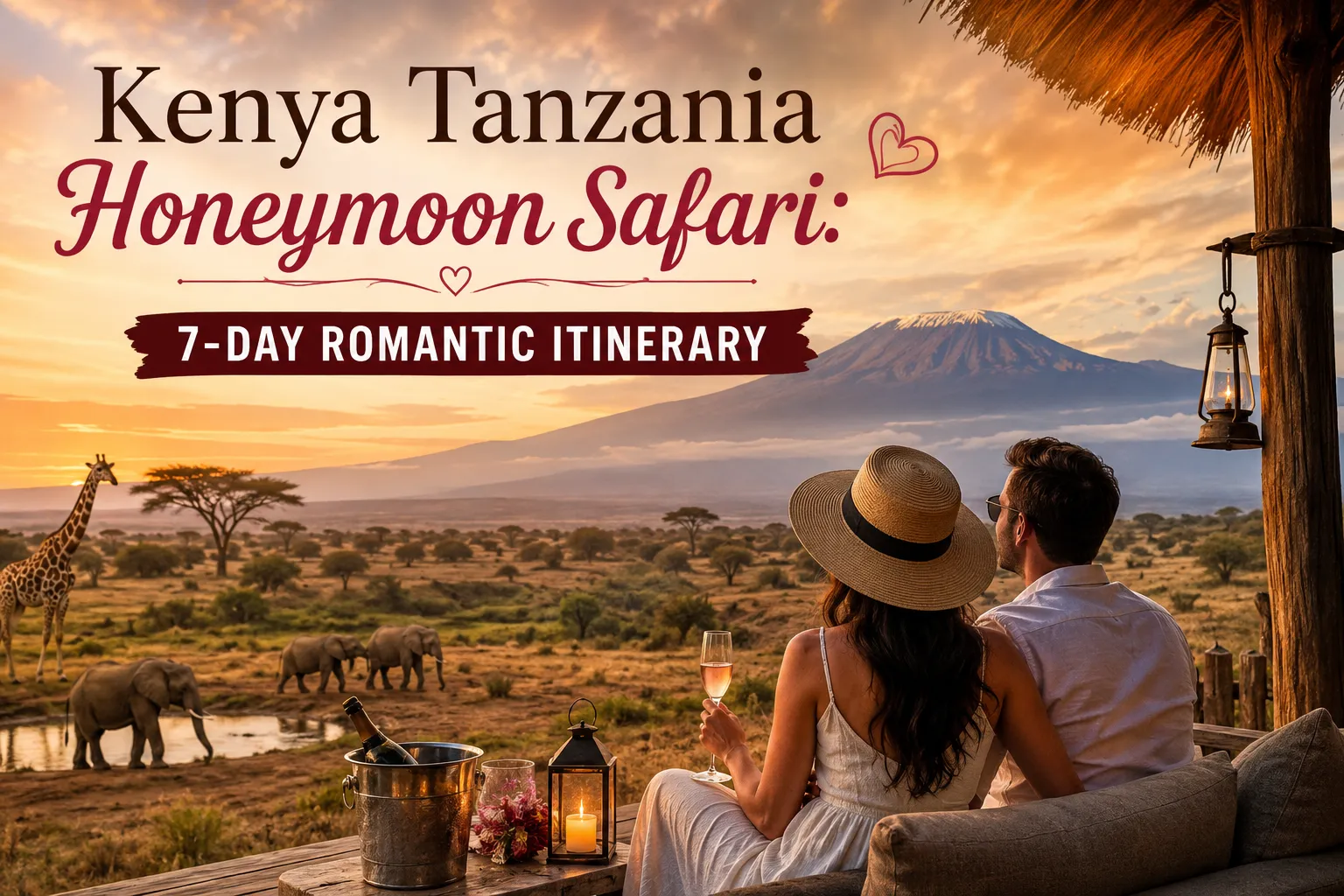 Kenya Tanzania Honeymoon Safari: 7-Day Romantic Itinerary