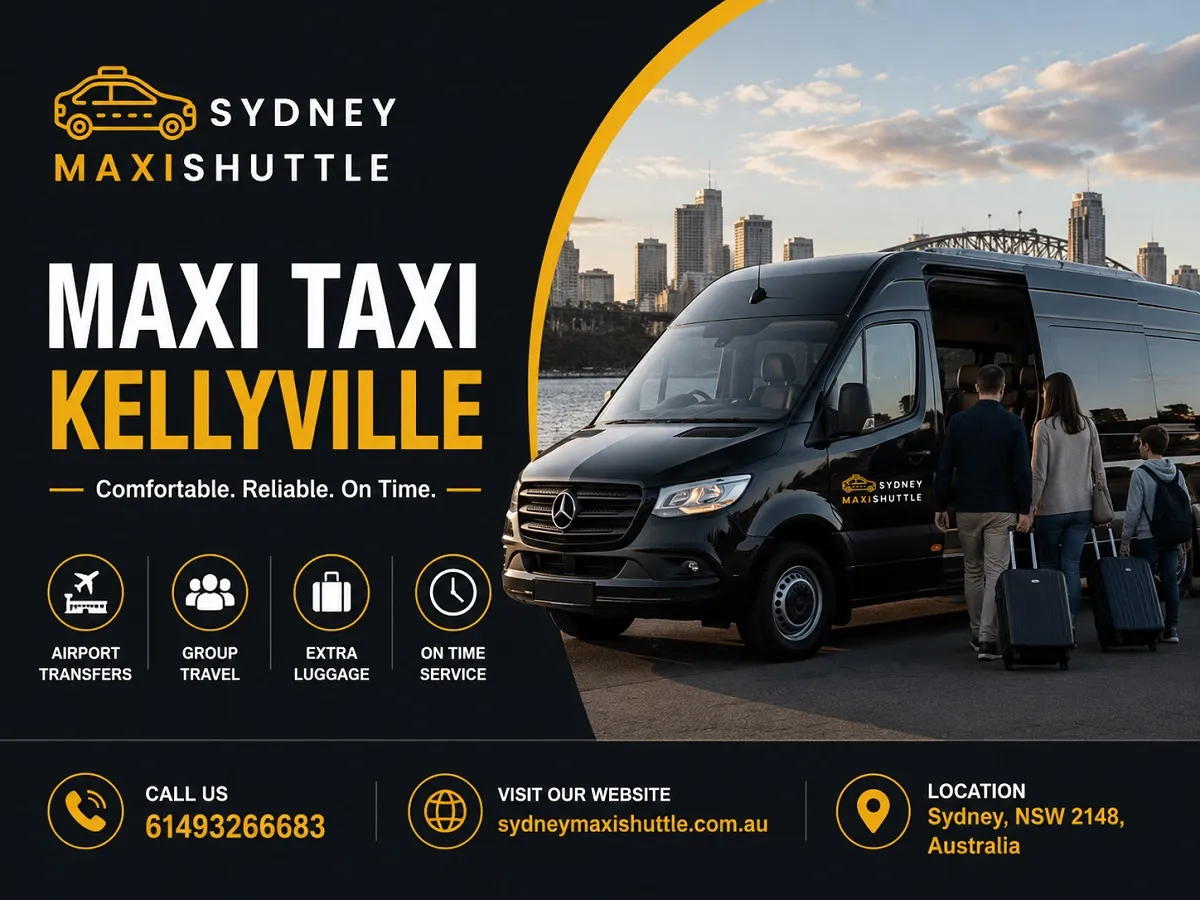 Maxi Taxi to Sydney Airport, Box Hill & Marsden Park | Sydney Maxi Shuttle