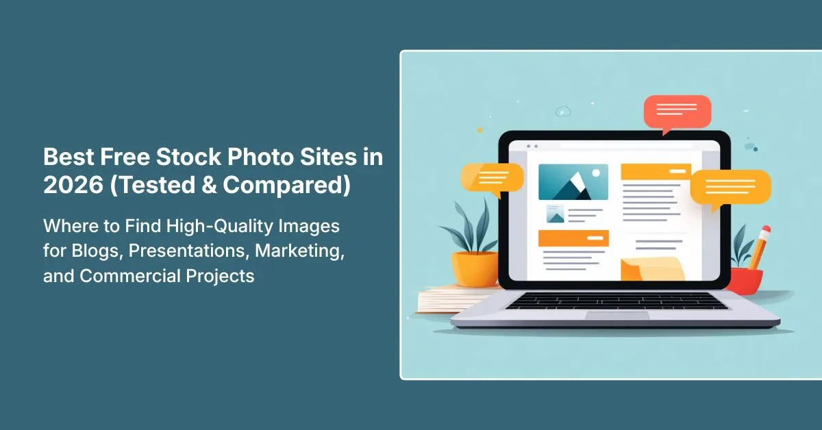 Best Free Stock Photo Sites in 2026 (Tested & Compared)