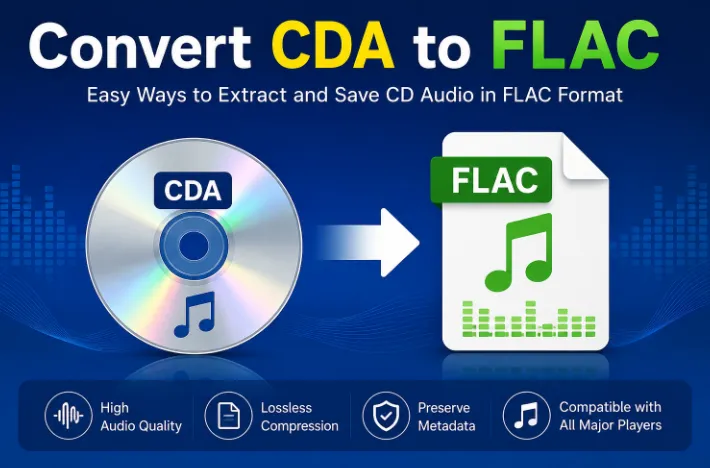 Convert CDA to FLAC: A Simple Guide to Preserve CD Audio Quality