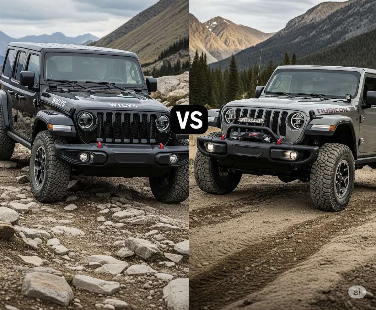 Jeep Willys vs Rubicon: A Round by Round Matchup for Ohio Drivers