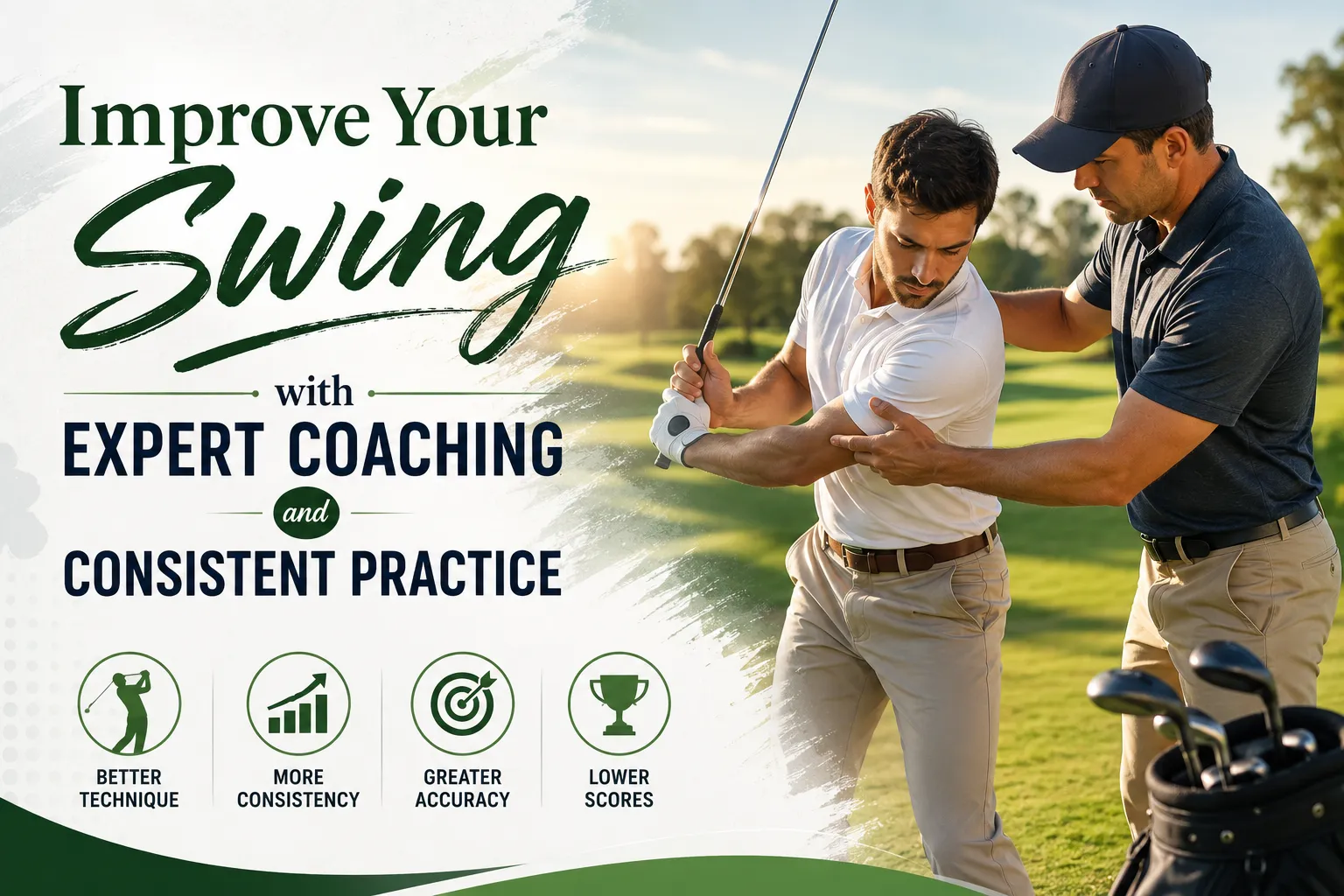 Improve Your Swing with Expert Coaching and Consistent Practice